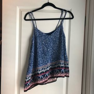 NWT French Connection Fun Asymmetrical Tank Top